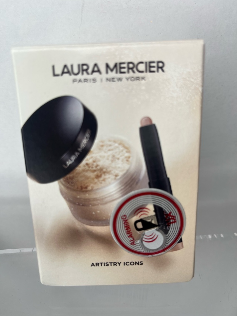 NIB- Laura Mercier Setting Powder & Highlight Stick Duo in Cream-Beige and Black